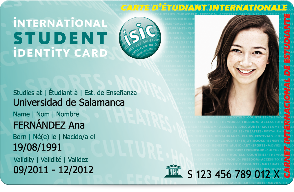ISIC - Carné Internacional de Estudiantes