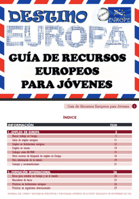 Guía de recursos europeos para jóvenes