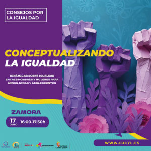 Cartel de la jornada Conceptualizando la Igualdad