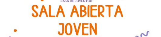 Banner sala abierta joven