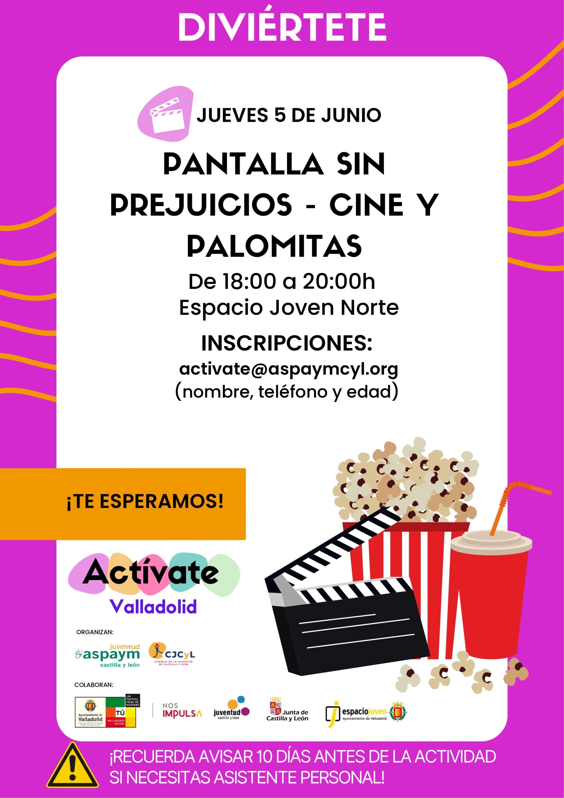 Pantalla sin prejuicios. Cine y palomitas