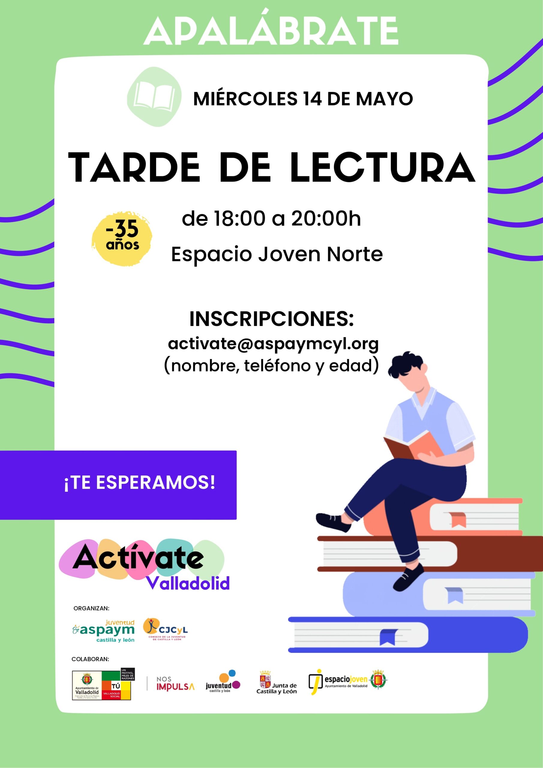 Actívate: Tarde de lectura